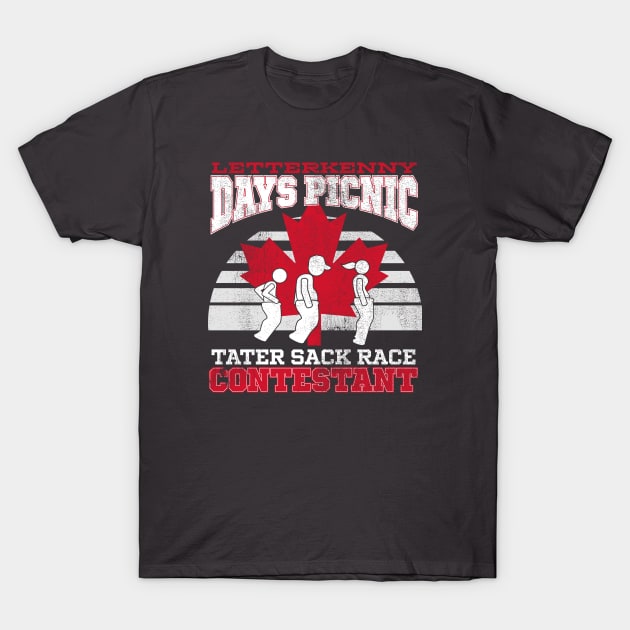 Letterkenny Days Picnic Tater Sack Race T-Shirt by rt-shirts